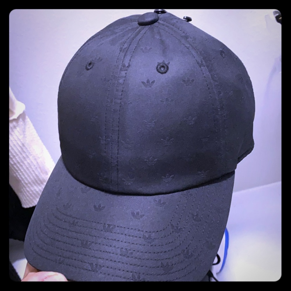 Black adidas cap